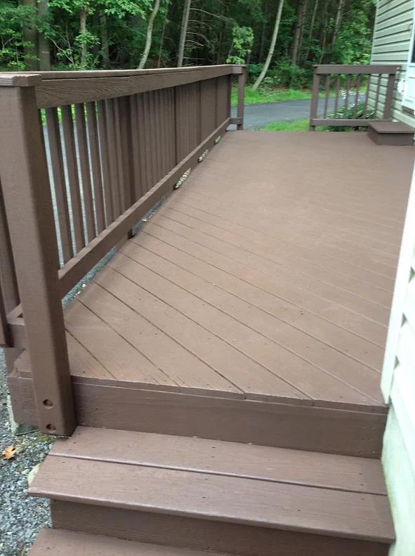 deck staining and repair